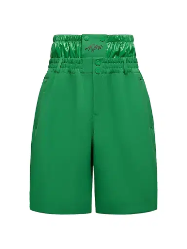 Moncler Genius Men's Moncler x A$AP Rocky Shorts - Bright Green | Thumbnail 1 Moncler Genius Men's Moncler x A$AP Rocky Shorts - Bright Green | Thumbnail 1