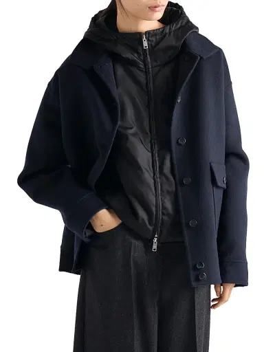 Prada Women's Re-Nylon Blouson Jacket | Thumbnail 2