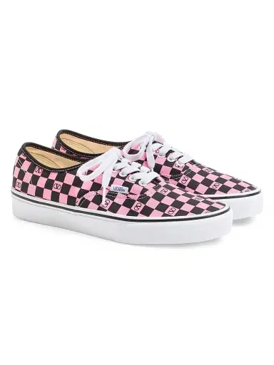 Valentino Garavani and Vans Men's Low-Top Sneakers - Pink Orchid Black - Size 7 | Thumbnail 2 Valentino Garavani and Vans Men's Low-Top Sneakers - Pink Orchid Black - Size 7 | Thumbnail 2