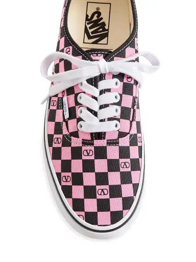 Valentino Garavani and Vans Men's Low-Top Sneakers - Pink Orchid Black - Size 7 | Thumbnail 5 Valentino Garavani and Vans Men's Low-Top Sneakers - Pink Orchid Black - Size 7 | Thumbnail 5