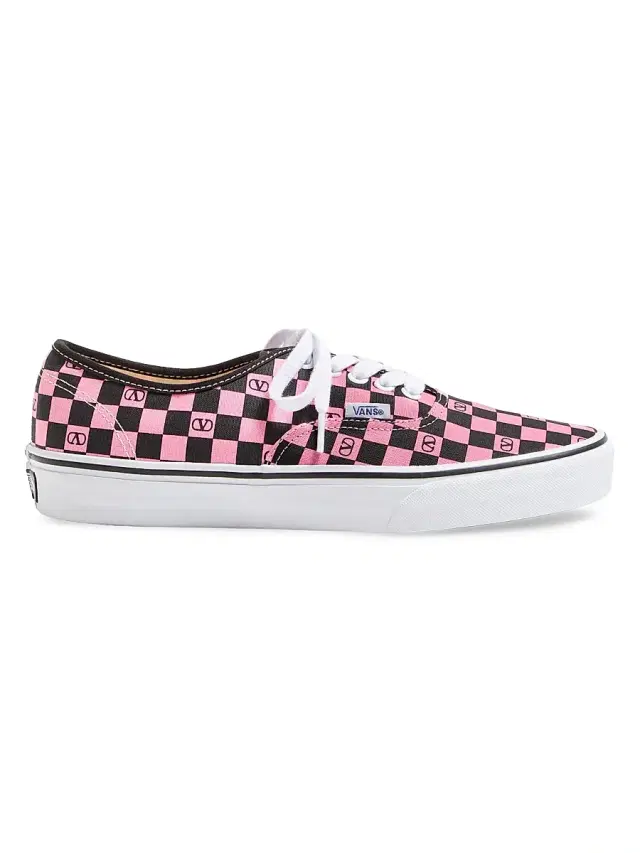 Valentino Garavani and Vans Men's Low-Top Sneakers - Pink Orchid Black