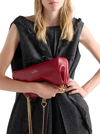 Prada Women's Shetland Wool Dress - Grey | Thumbnail 4