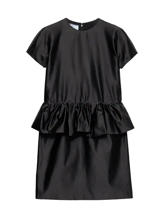Women's Duchesse Silk Mini-Dress - Black