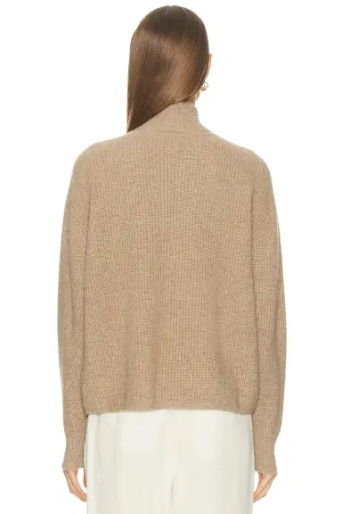 Jenni Kayne Cashmere Half Zip Sweater | Thumbnail 3