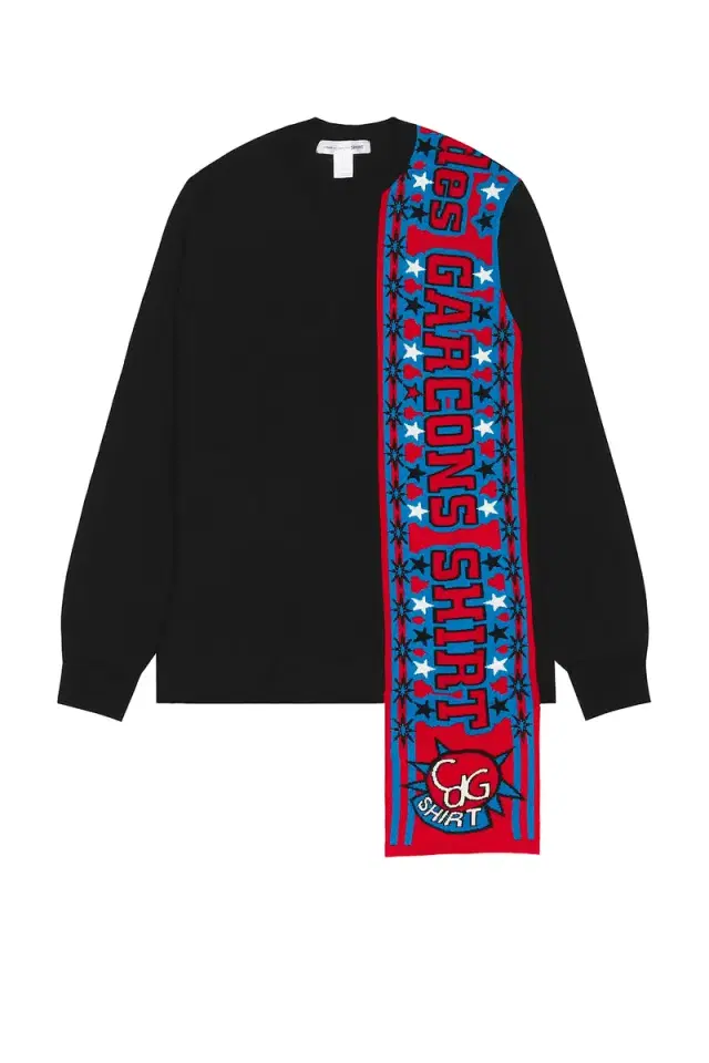 COMME des GARCONS SHIRT Intarsia Pullover Sweater