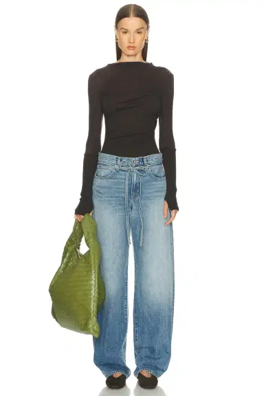 ENZA COSTA Cashmere Twist Top | Thumbnail 4