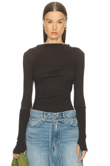 ENZA COSTA Cashmere Twist Top | Thumbnail 1
