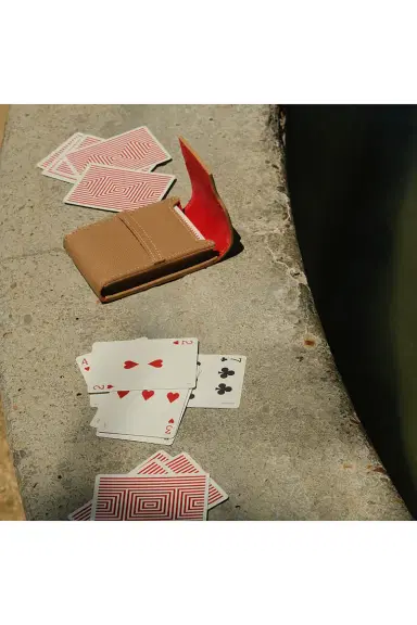 Throwing Doubles The Marrakesh Leather Playing Card Set | Thumbnail 7