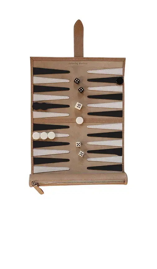 Throwing Doubles Manhattan Travel Backgammon Board