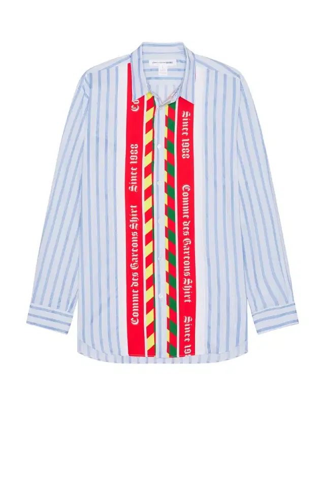 COMME des GARCONS SHIRT Yarn Dyed Stripe Shirt