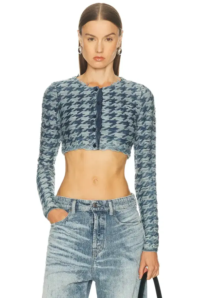 Diesel Cropped Cardigan