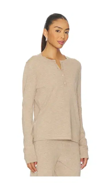 Favorite Daughter Lush Lounge Henley Top | Thumbnail 2 Favorite Daughter Lush Lounge Henley Top | Thumbnail 2
