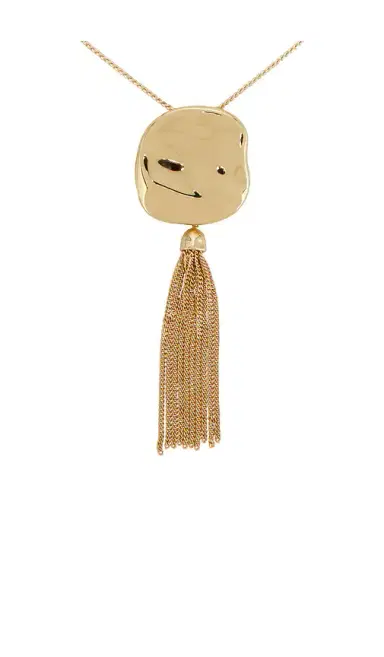 Ettika Molten Metal Tassel Necklace | Thumbnail 2 Ettika Molten Metal Tassel Necklace | Thumbnail 2