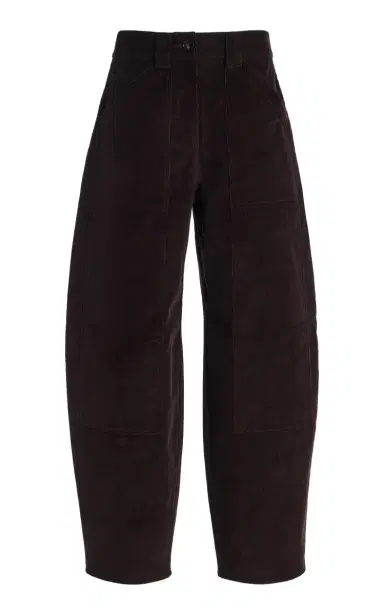 Co Cotton Corduroy Barrel Pants | Thumbnail 1