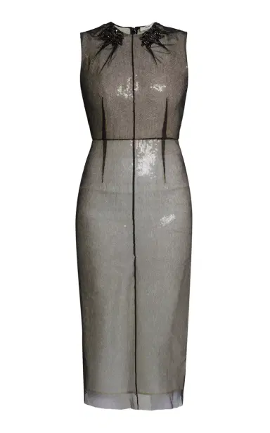 Erdem Embellished Midi Dress | Thumbnail 1