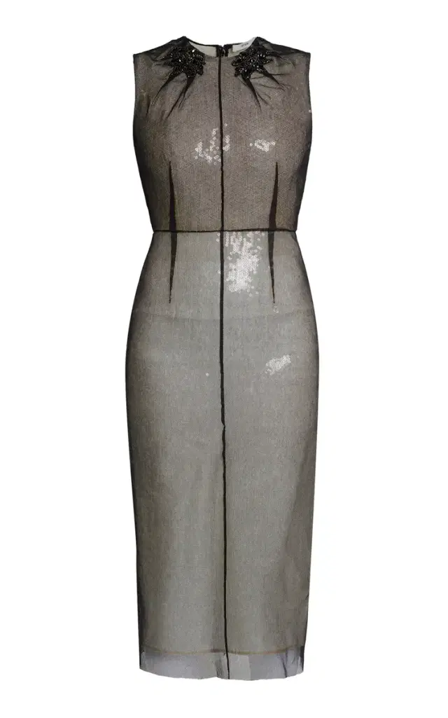 Embellished Midi Dress