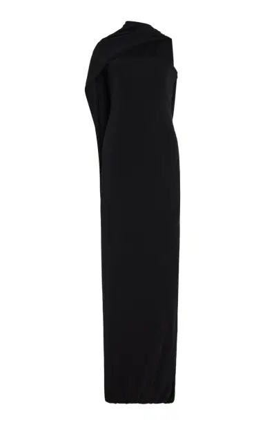 Cult Gaia Corsica Draped Cape Jersey Maxi Dress | Thumbnail 1