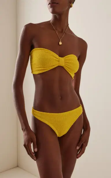 Hunza G Jean Seersucker Strapless Bikini | Thumbnail 2 Hunza G Jean Seersucker Strapless Bikini | Thumbnail 2