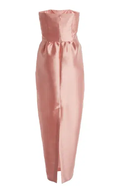 Bernadette Lenette Satin Maxi Dress | Thumbnail 6