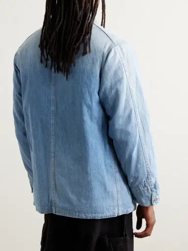 Visvim Social Sculpture Paint-Splattered Denim Jacket - Men | Thumbnail 3 Visvim Social Sculpture Paint-Splattered Denim Jacket - Men | Thumbnail 3