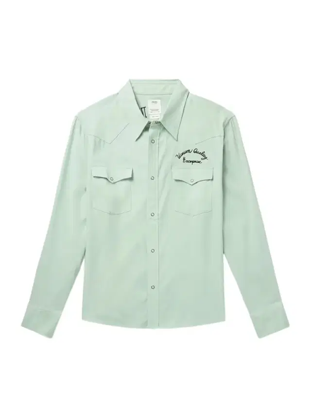 Four Corners Logo-Embroidered Canvas Western Shirt - Men