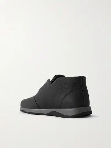Berluti Échappée Leather Slip-On Desert Boots - Men | Thumbnail 4 Berluti Échappée Leather Slip-On Desert Boots - Men | Thumbnail 4