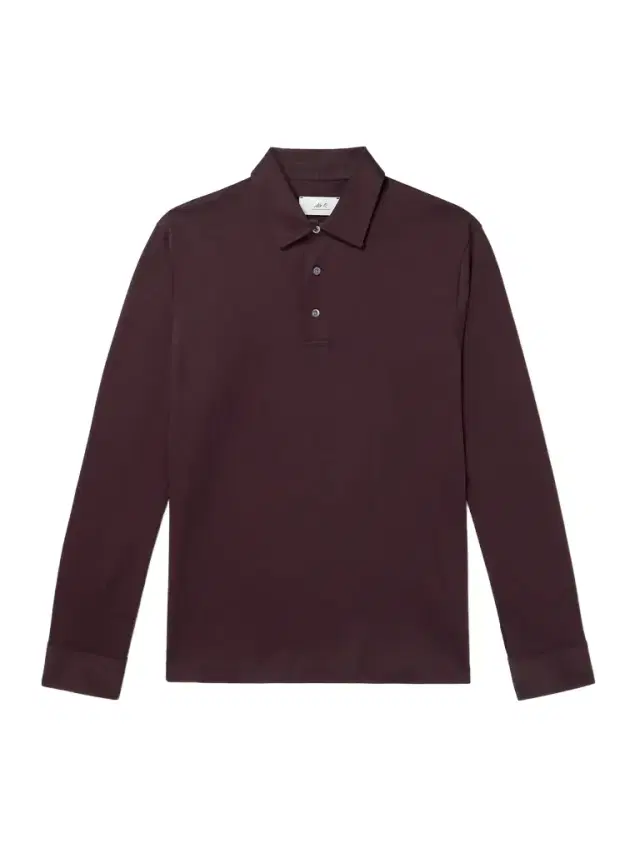 MR P. Mercerised Cotton-Jersey Polo Shirt - Men