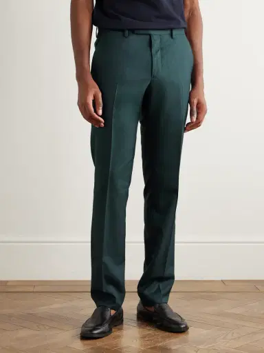 MR P. Slim-Fit Wool and Silk-Blend Suit Trousers - Men | Thumbnail 3 MR P. Slim-Fit Wool and Silk-Blend Suit Trousers - Men | Thumbnail 3
