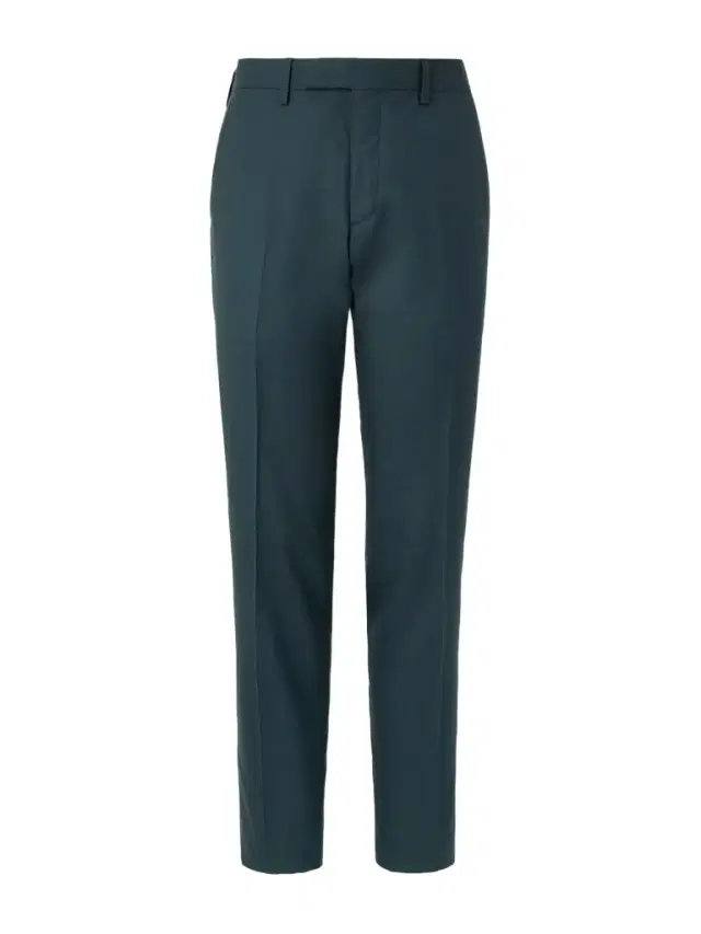 MR P. Slim-Leg Wool and Silk-Blend Suit Trousers - Men