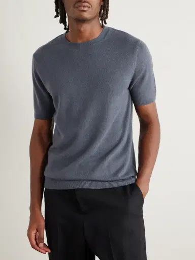 MR P. Knitted Cashmere T-Shirt - Men | Thumbnail 3 MR P. Knitted Cashmere T-Shirt - Men | Thumbnail 3