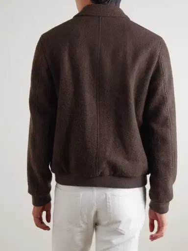 MR P. Wool-Blend Bouclé Blouson Jacket - Men | Thumbnail 4 MR P. Wool-Blend Bouclé Blouson Jacket - Men | Thumbnail 4