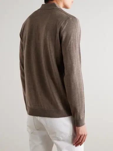 MR P. Merino Wool Polo Shirt - Men | Thumbnail 4