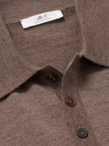 MR P. Merino Wool Polo Shirt - Men | Thumbnail 5