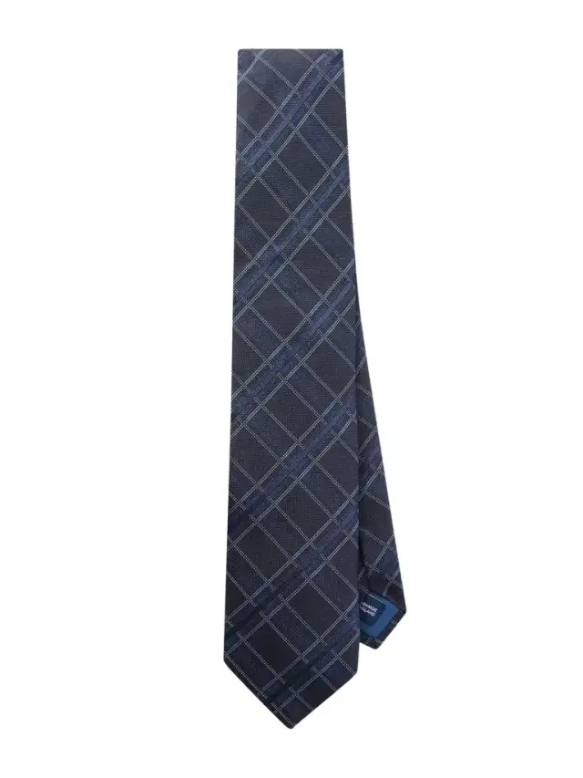 MR P. 8cm Checked Silk Tie - Men