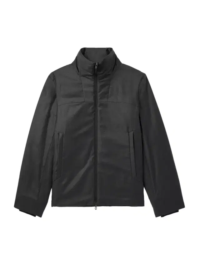 Padded Virgin Wool and Silk-Blend Flannel Jacket - Men
