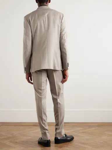 Zegna Wool-Gabardine Suit - Men | Thumbnail 4 Zegna Wool-Gabardine Suit - Men | Thumbnail 4