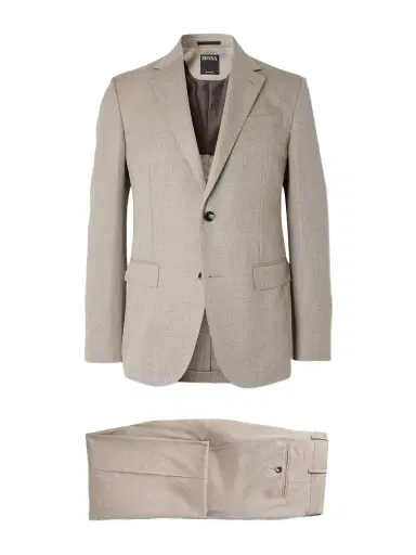 Zegna Wool-Gabardine Suit - Men | Thumbnail 1 Zegna Wool-Gabardine Suit - Men | Thumbnail 1