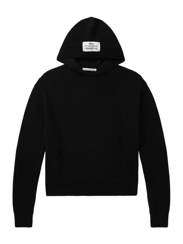 Logo-Appliquéd Cashmere-Blend Hoodie - Men