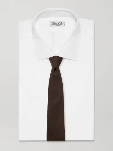MR P. 8cm Wool and Silk-Blend Twill Tie - Men | Thumbnail 2