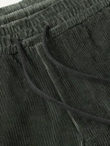 Sease Mindset Slim-Fit Cotton-Blend Corduroy Drawstring Trousers - Men | Thumbnail 6