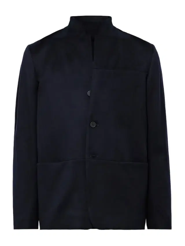 Sease Ellen 2.0 Unstructured Wish® Virgin Wool and Cashmere-Blend Felt Blazer - Men