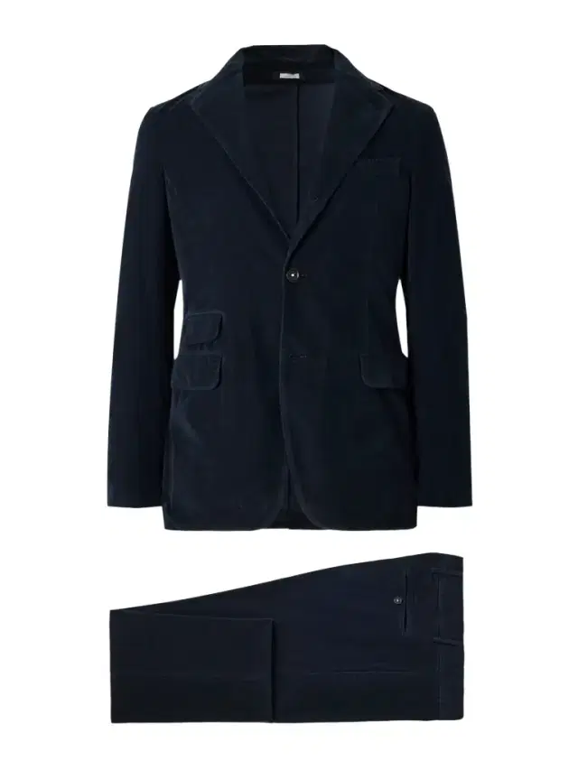 Sand Unstructured Cotton-Corduroy Suit - Men