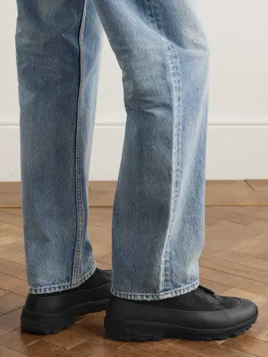 Zegna Triple Stitch™ Monte Rubber-Trimmed Suede Slip-On Sneakers - Men | Thumbnail 2 Zegna Triple Stitch™ Monte Rubber-Trimmed Suede Slip-On Sneakers - Men | Thumbnail 2