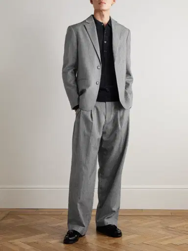 NN07 Timo 10001 Herringbone Wool and Cotton-Blend Suit Jacket - Men | Thumbnail 2