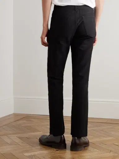 MR P. Straight-Leg Organic Cotton-Moleskin Trousers - Men | Thumbnail 4 MR P. Straight-Leg Organic Cotton-Moleskin Trousers - Men | Thumbnail 4