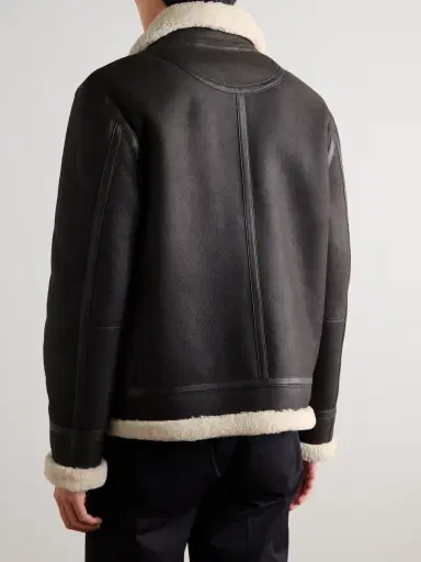 MR P. Shearling Bomber Jacket - Men | Thumbnail 4 MR P. Shearling Bomber Jacket - Men | Thumbnail 4