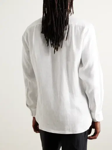 Saman Amel Linen Shirt - Men | Thumbnail 4