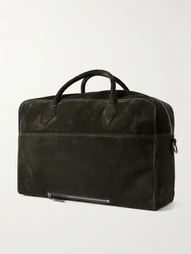 Métier Closer Two Day Suede Holdall - Men | Thumbnail 3 Métier Closer Two Day Suede Holdall - Men | Thumbnail 3