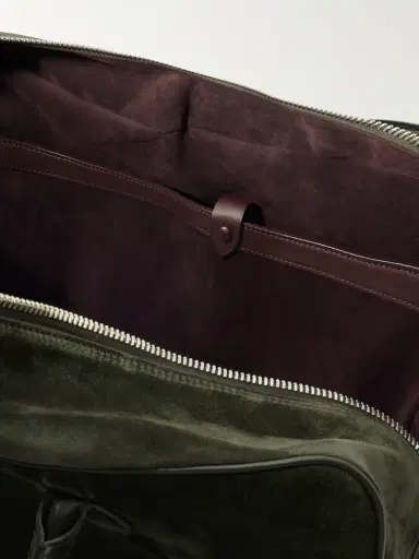 Métier Closer Two Day Suede Holdall - Men | Thumbnail 5 Métier Closer Two Day Suede Holdall - Men | Thumbnail 5