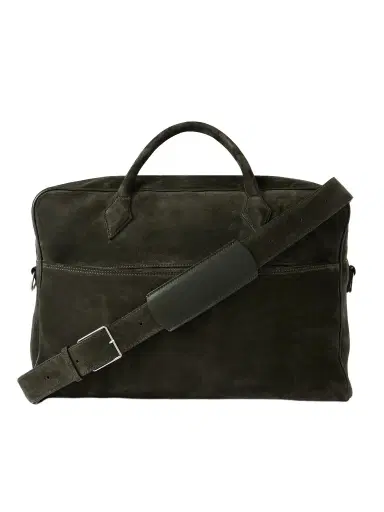 Métier Closer Two Day Suede Holdall - Men | Thumbnail 1 Métier Closer Two Day Suede Holdall - Men | Thumbnail 1